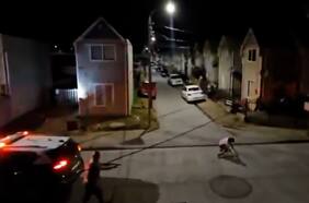 Carabineros usa su arma de servicio contra un hombre que lo amenazó con un cuchillo