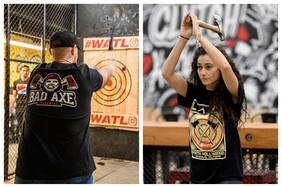 Lanzamiento de hachas: un deporte que va en ascenso