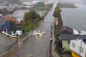 Declaran alerta amarilla en Puerto Montt por crecida del Río Chico