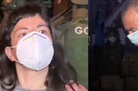 Carabineros evacúa edificio en que reside Mónica Caballero por detección de aparatos sospechosos