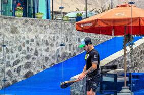 Del fútbol al pádel: Edson Puch brilla y se proclama campeón en Arica