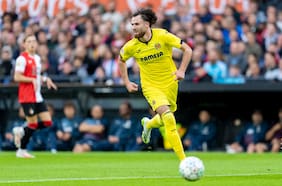 Con la 9 en la espalda: Ben Brereton vuelve a ser titular en empate del Villarreal