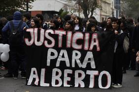 A un año del fallecimiento de Mauro Alberto Gómez estudiantes marchan para exigir “transporte seguro y digno” en Valparaíso
