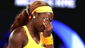 Ni su técnico se salvó: el momento de furia de Coco Gauff tras ser eliminada del Australian Open en menos de una hora