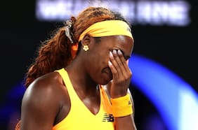 Ni su técnico se salvó: el momento de furia de Coco Gauff tras ser eliminada del Australian Open en menos de una hora