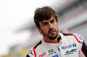 Fernando Alonso sufre atropello cuando entrenaba en Suiza