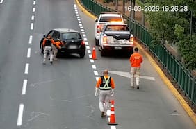 Conductora atropelló a inspector municipal en medio de fiscalización en Lo Barnechea