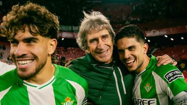 Pellegrini celebra el gran triunfo de Betis ante Sevilla: “Ganar un derbi sin Antony, Isco y Lo Celso aumenta el mérito”