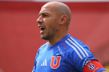Marcelo Díaz habló en la previa del duelo de la U con Everton.