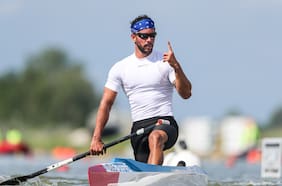 El medallista de oro cubano que cruzó a nado el Río Grande y ahora compite por el Equipo de Refugiados