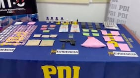 Prisión preventiva para ocho imputados por venta de drogas en Santiago: portaban más de 2,5 kg de ketamina y éxtasis
