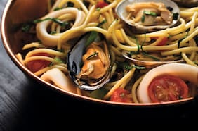 Tallarines al modo del mar