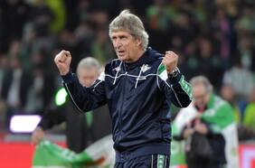 La sonora ovación a Manuel Pellegrini en el último amistoso del Betis