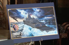 Cómo será la nueva flota de acorazados “clase Trump” que anunció el presidente de EEUU