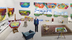 La soledad de las piscinas de Hockney (un obituario)