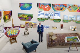 La soledad de las piscinas de Hockney (un obituario)