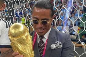 Un ‘santuario’ para Maradona y una lista de clientes que incluye a Iván Zamorano y Arturo Vidal: el estrecho vínculo futbolero del polémico Salt Bae