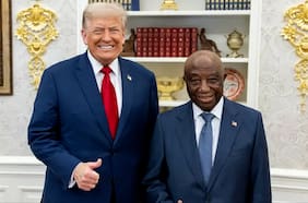 Trump elogia el “buen inglés” del presidente de Liberia sin saber que es su idioma oficial