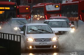 Minuto a minuto: sigue el temporal y la lluvia en Santiago