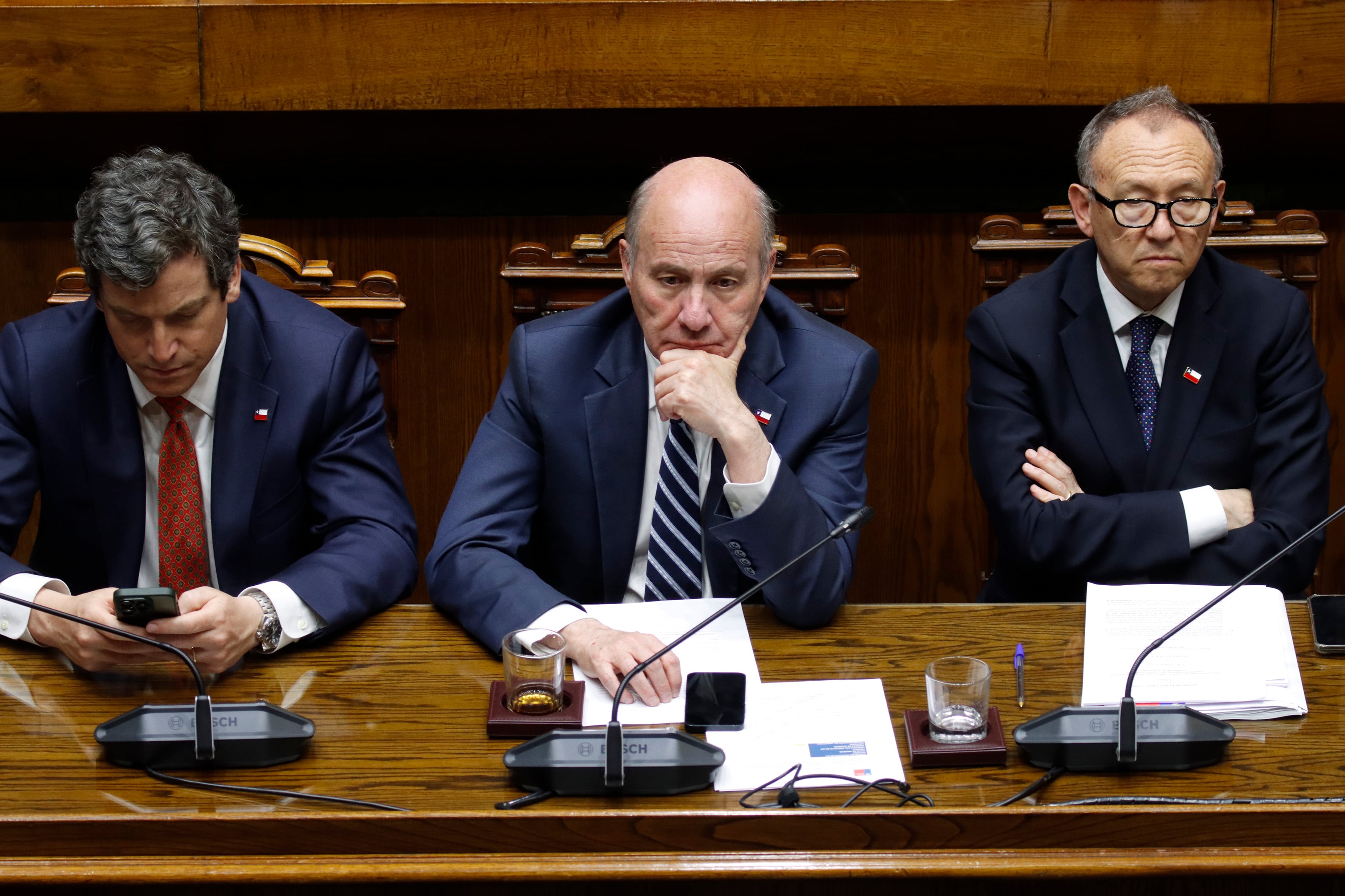 El ministro de Hacienda, Jorge Quiroz.
Foto: Dedvi Missene / La Tercera.
