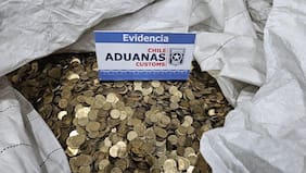 Aduanas detecta contrabando de más de un millón de monedas chilenas en cargamento de chatarra con destino a China
