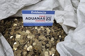 Aduanas detecta contrabando de más de un millón de monedas chilenas en cargamento de chatarra con destino a China