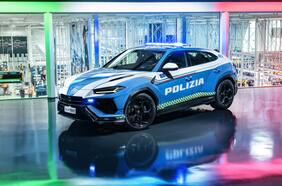 Lamborghini entrega a la policía italiana por primera vez un equipado Urus