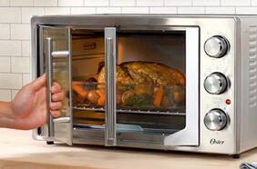 Horno eléctrico con freidora de aire Oster: simpleza que sirve