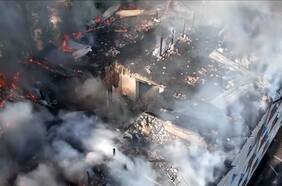 Masivos bombardeos en Mykolaiv