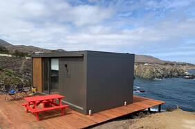 Relájate frente al mar en esta preciosa "tiny cabin" en Los Vilos disponible en Airbnb
