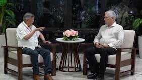 Lautaro Carmona (PC) arriba por tercera vez en Cuba y se reúne con presidente Miguel Diaz-Canel