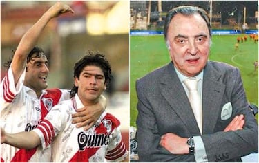 El sentido adiós de Salas a Marcelo Araujo, la voz de sus goles más recordados en River Plate