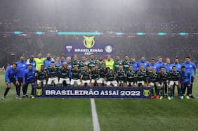 Un chileno festeja en Brasil: el Palmeiras de Benjamín Kuscevic es el campeón del Brasileirao
