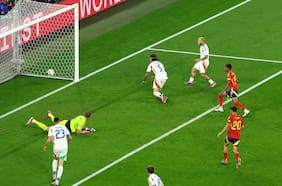 Eurocopa: España le gana a Italia por la mínima y clasifica a octavos de final