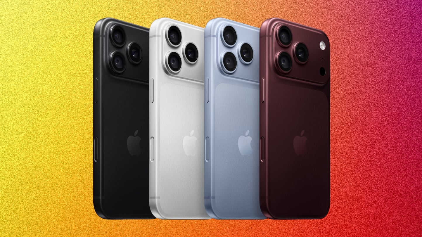 Los colores del iPhone 18 Pro Max: negro, plata, glaciar y el nuevo borgoña