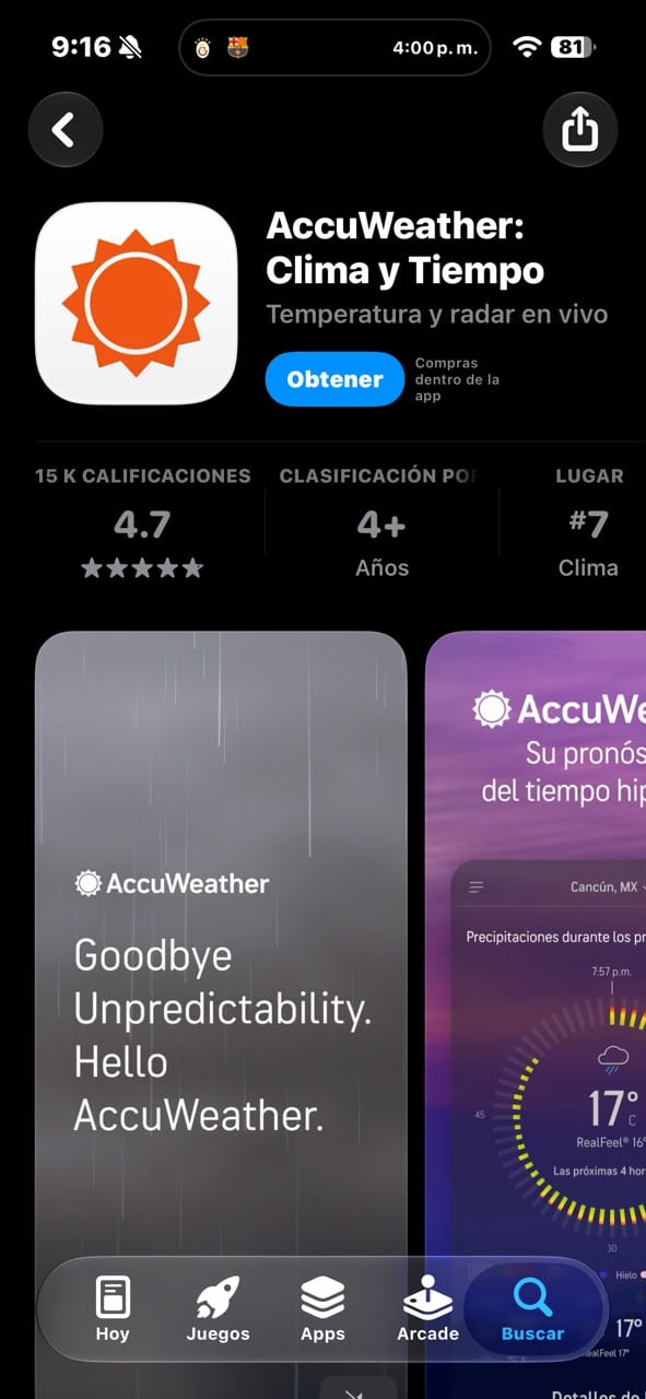 Las 5 mejores apps para consultar el pronóstico del tiempo en Chile