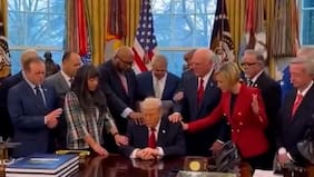 Pastores evangélicos rezan por Trump en el Despacho Oval: “Para liderar nuestra nación”