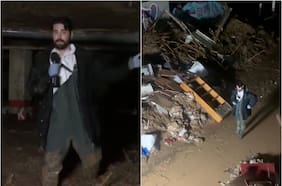 Indignación en España: reportero se lanzó al barro para hacer despacho en vivo tras inundaciones