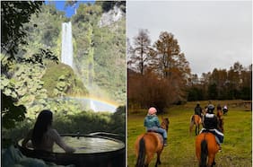 Desde termas hasta cabalgatas en la naturaleza: 4 panoramas para disfrutar en Pucón este invierno
