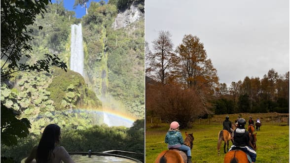 Desde termas hasta cabalgatas en la naturaleza: 4 panoramas para disfrutar en Pucón este invierno