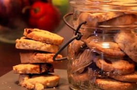Una receta única de galletas de avena