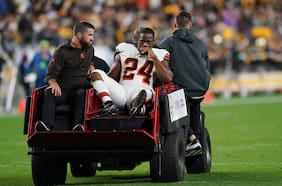 La brutal lesión que sufrió jugador de los Cleveland Browns en la NFL