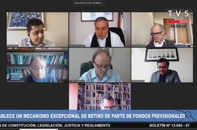 Gobierno se ausenta del debate del tercer retiro del 10% en la Comisión de Constitución del Senado