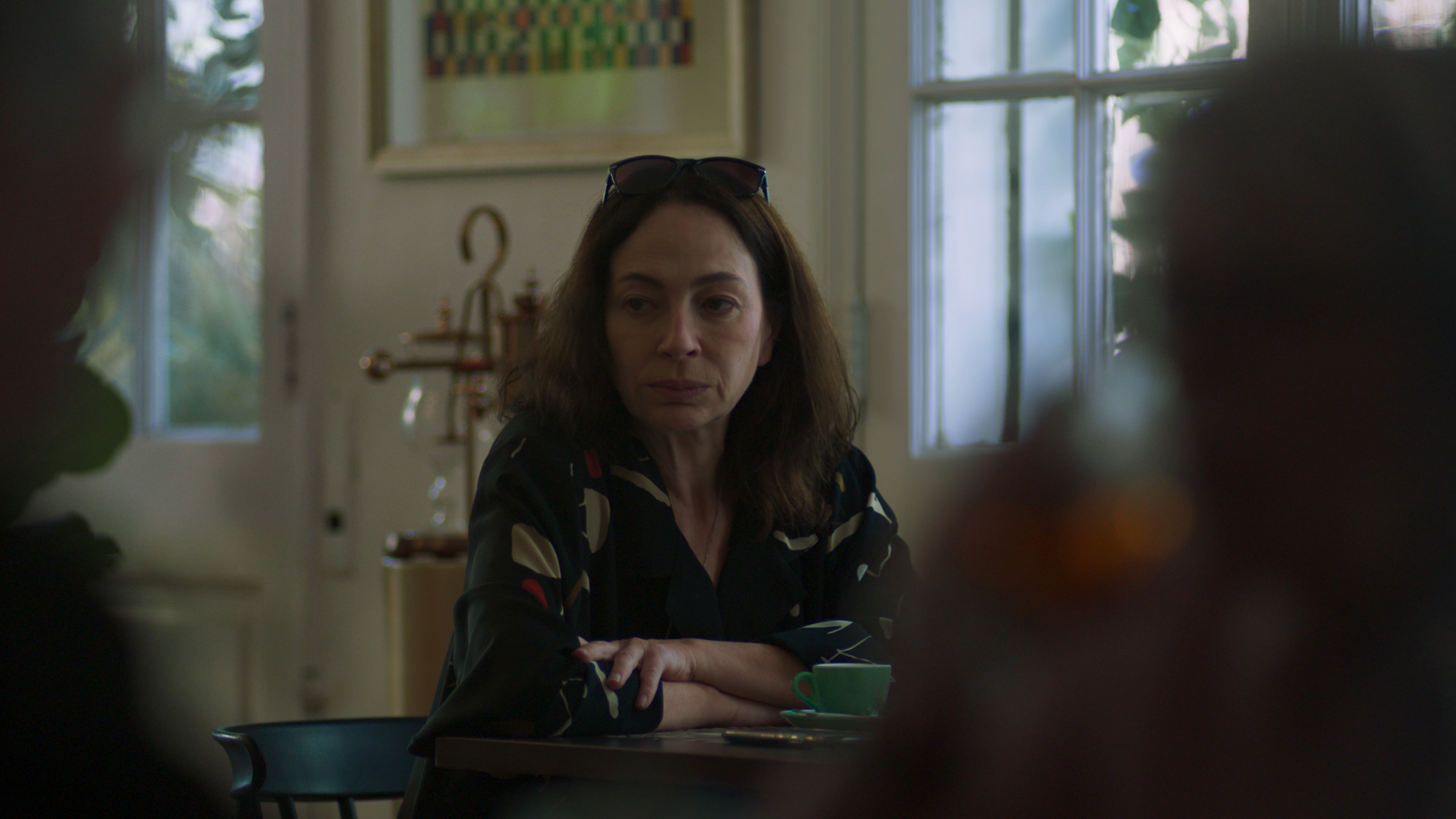 Patricia Rivadeneira en una escena de Una Luz Negra.
