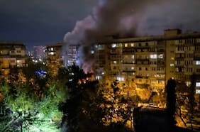 Al menos 26 heridos deja un ataque de drones rusos contra edificios residenciales de Kiev