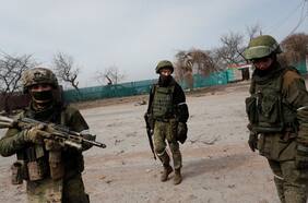 La lucha continúa en las calles de Mariúpol