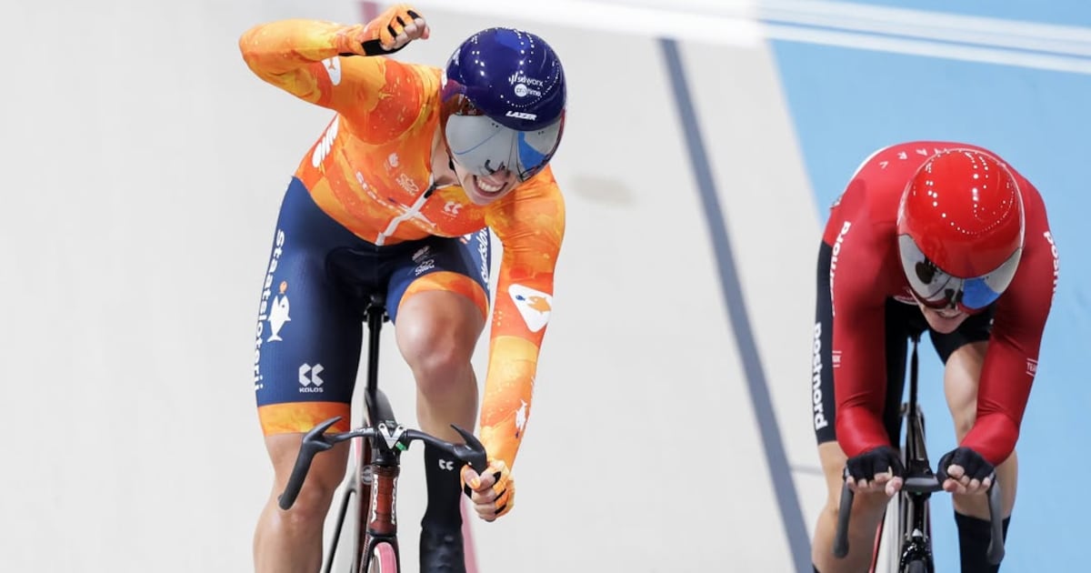 Lorena Wiebes se corona en el scratch femenino del Mundial de Ciclismo de Pista