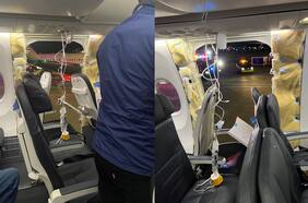 Avión aterriza de emergencia tras perder ventanilla en pleno vuelo: EE.UU. suspendió operaciones de los Boeing 737 Max 9