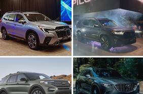 Subaru Evoltis vs Ford Explorer vs Honda Pilot vs Mazda CX-9