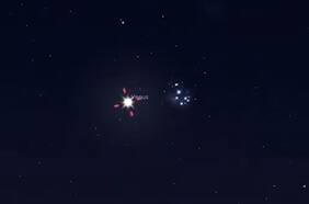 Especial conjunción de la Luna con el grupo de estrellas Pléyades se podrá ver a simple vista esta semana